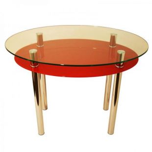 Обеденный стол GC-005 ― Мебель из стекла от производителя!!!