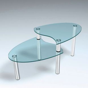 Журнальный стол ЖС-015 ― Мебель из стекла от производителя!!!