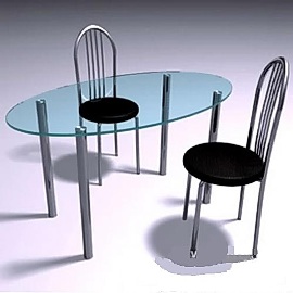 Стол обеденный GG "С-04" ― Мебель из стекла от производителя!!!