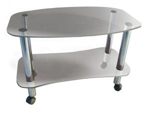 Журнальный стол ЖС-160 ― Мебель из стекла от производителя!!!