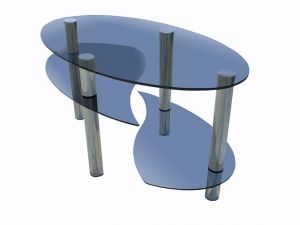 Журнальный стол ЖС-170 ― Мебель из стекла от производителя!!!