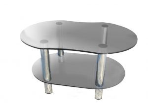 Журнальный стол ЖС-118 ― Мебель из стекла от производителя!!!