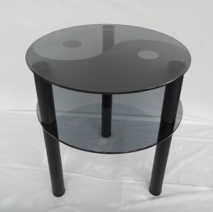 Журнальный стол ЖС-021 ― Мебель из стекла от производителя!!!
