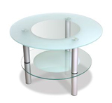Журнальный стол Кристалл 3 ― Мебель из стекла от производителя!!!