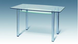 Обеденный стол Робер 4 МП ― Мебель из стекла от производителя!!!